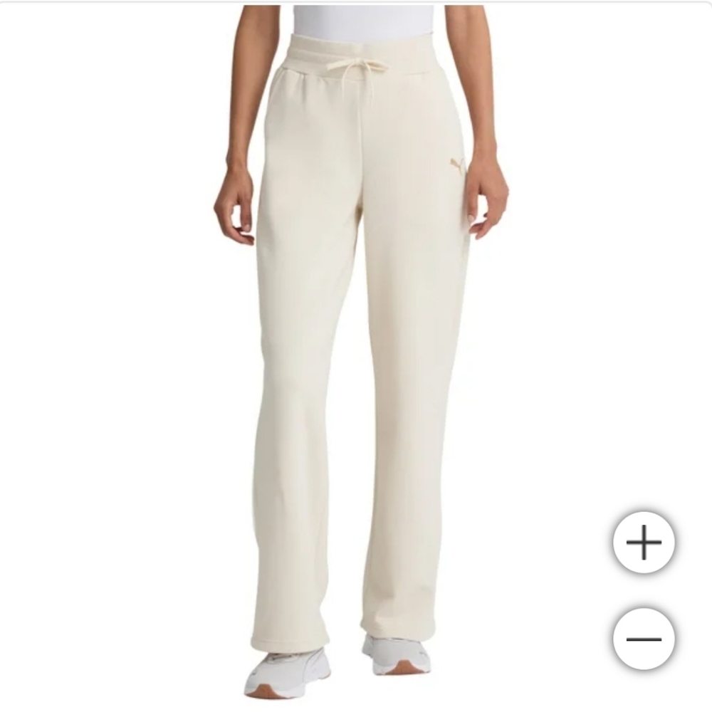 (Ew)Puma ladies fleece straight leg pants